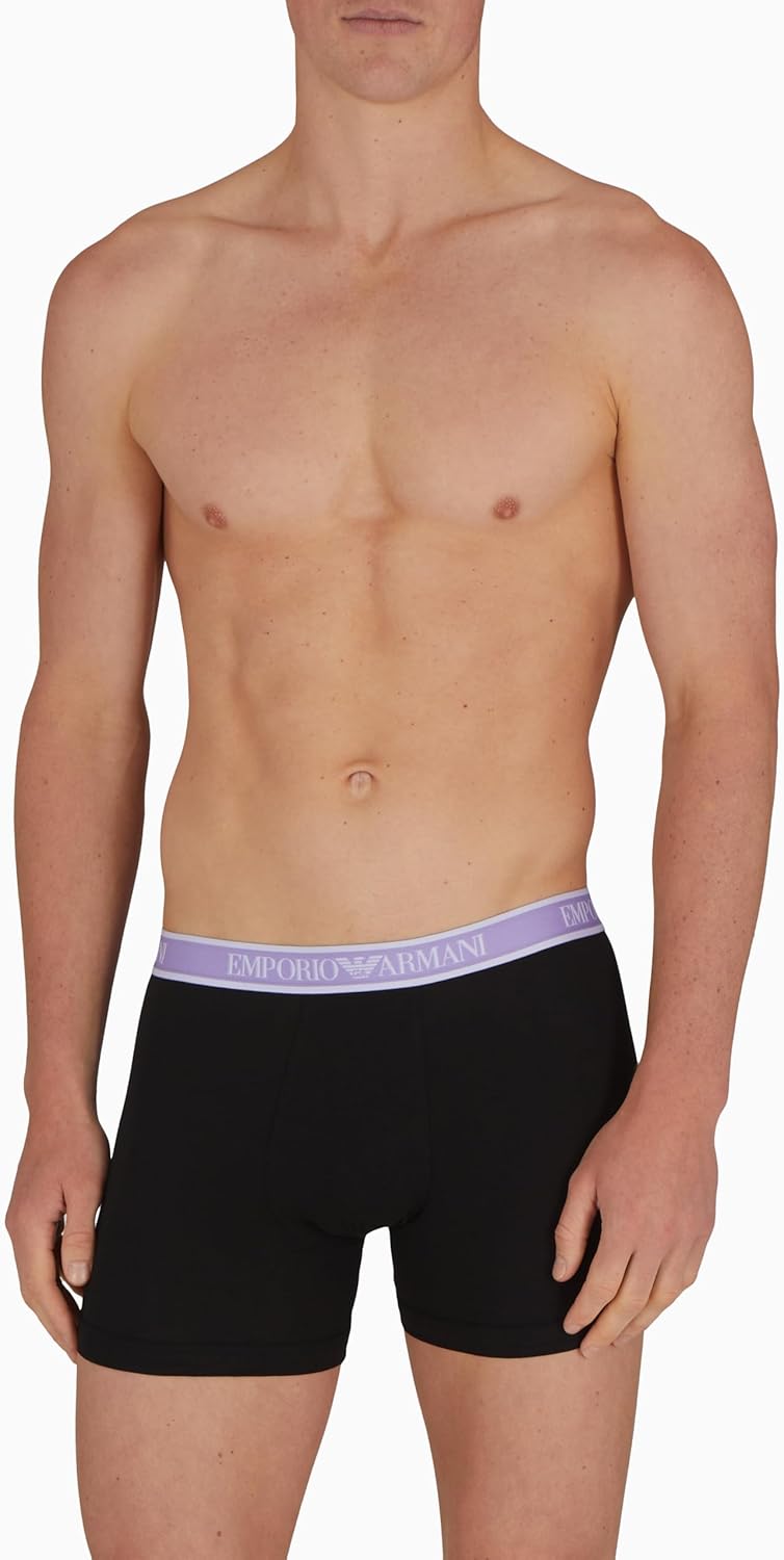Emporio Armani Men's Logo Band 3 Pack Boxer Brief - Image 9