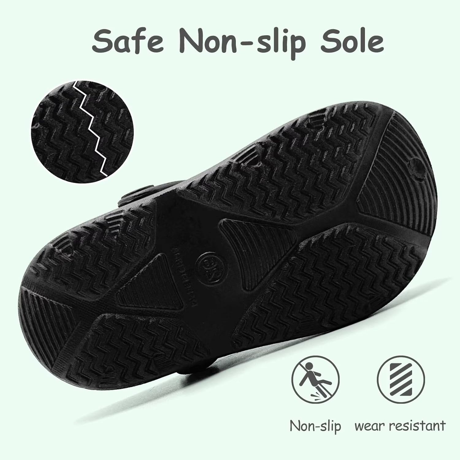 Toddler Girls Boys Clogs Classic Garden Shower Beach Pool Swim Slip on Sandals Slid... - Image 4