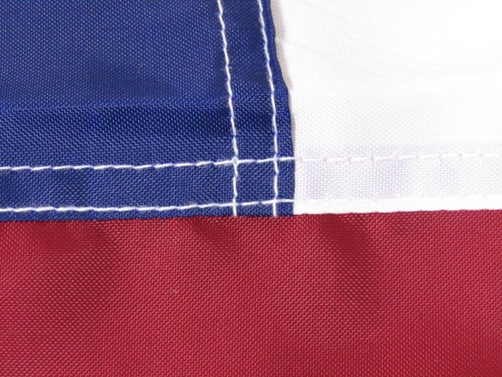 AES 2x3 Embroidered Bennington (76) 1776 210D Sewn Nylon Flag 2'x3' House Banner Double Stitched Fade Resistant Premium Quality