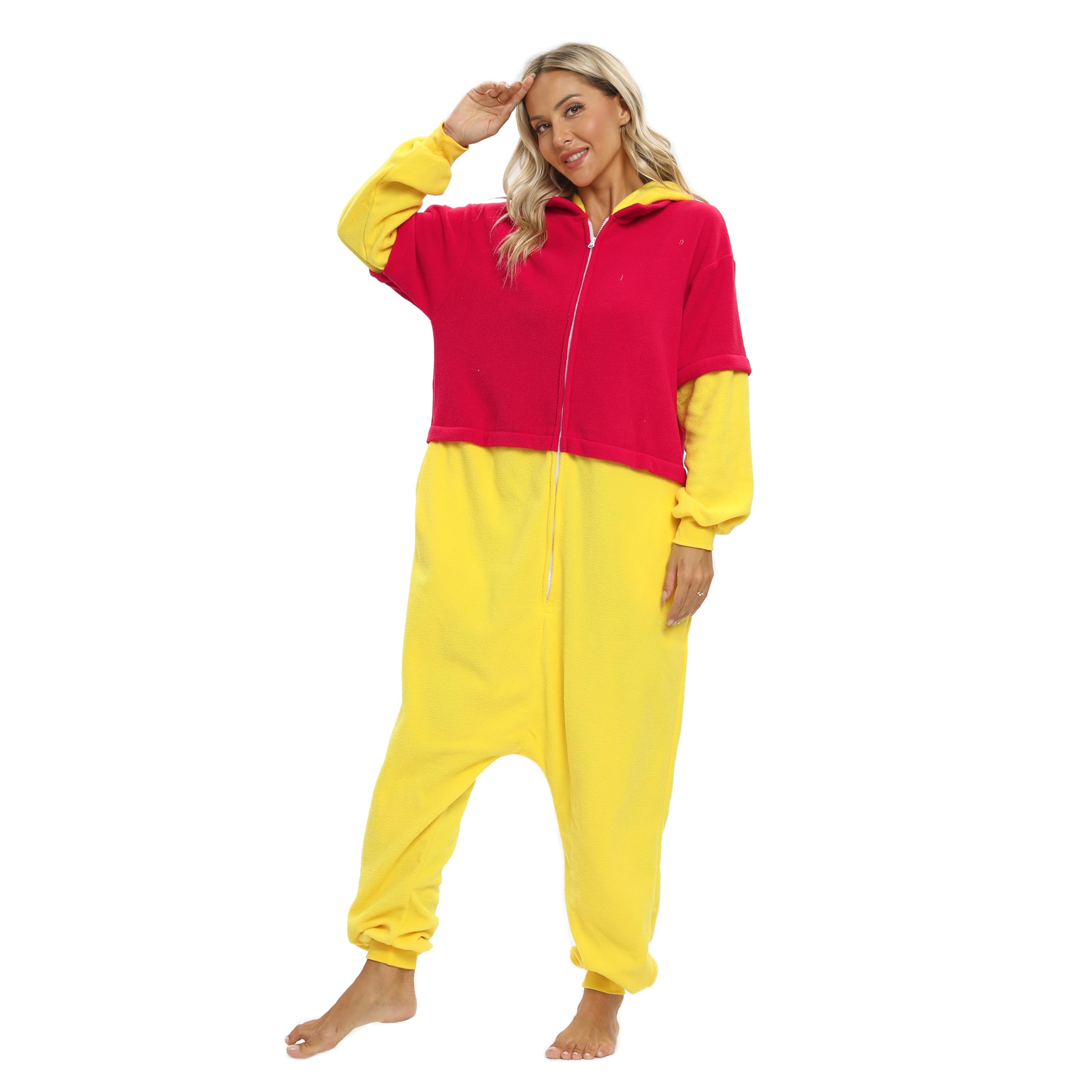 LBJR Animal Onesie Adulte Combinaison Pyjama Grenouillere Femme Homme