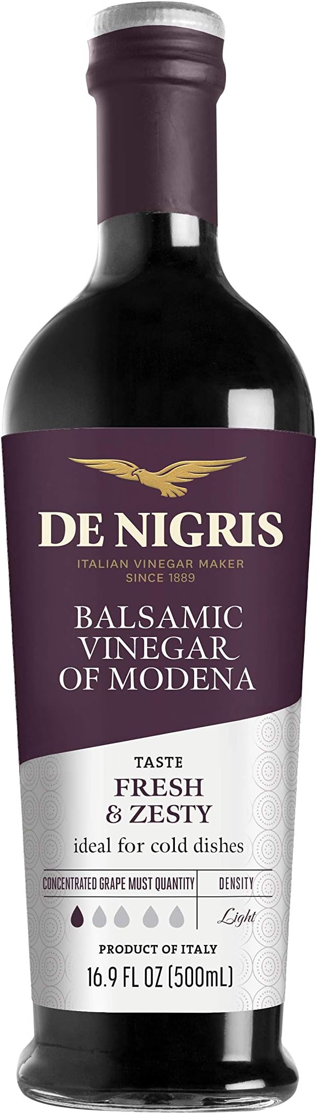 De Nigris Vinegar - Blsmc White Eagle, 16.9fl. oz