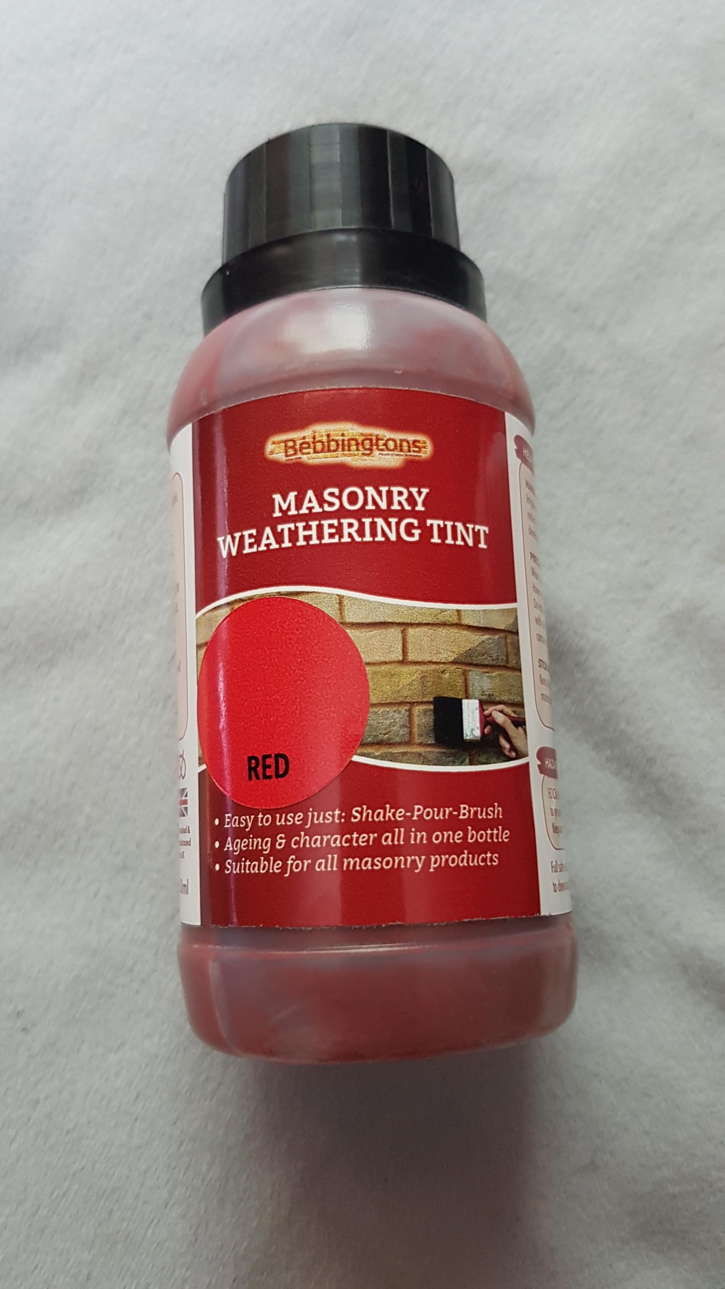 Bebbingtons Masonry Tint - 150ml Red