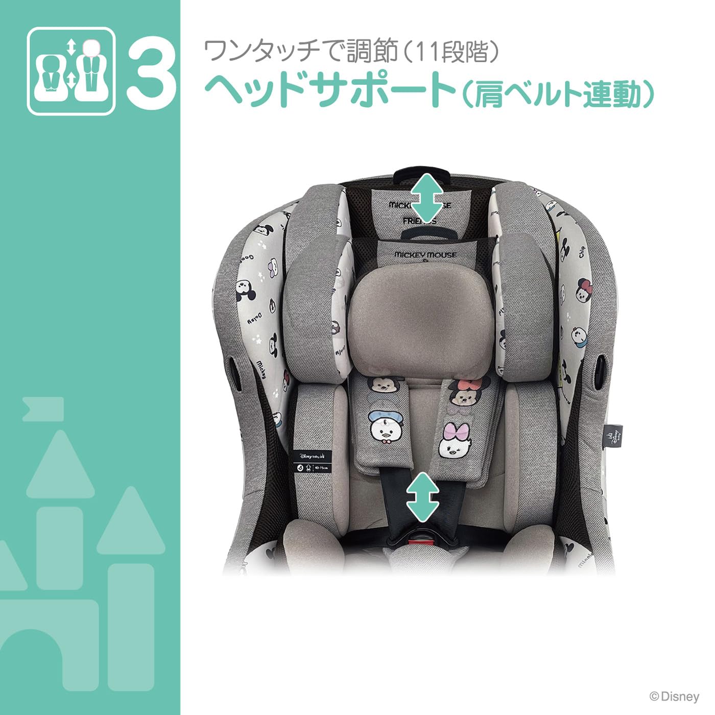 Amazon | ディズニー レジェプラスネクスト/ミッキー＆フレンズ 新生児