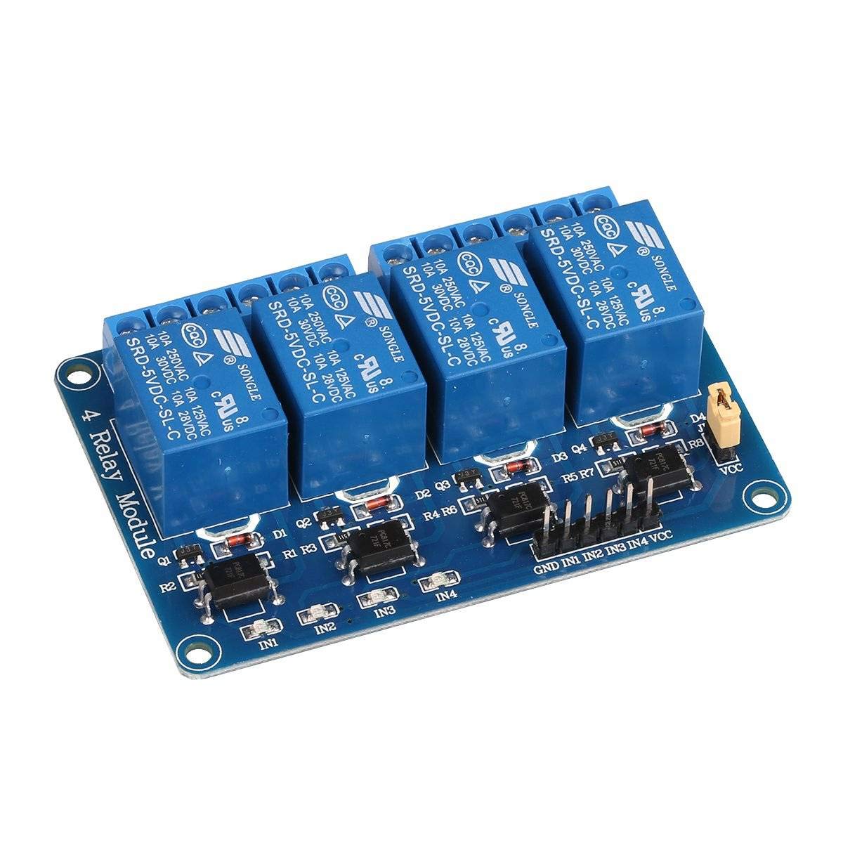 4 Channel 5V Relay Module with Optocoupler (B08R23W6N1) Amazon Price History, Amazon Price Tracker