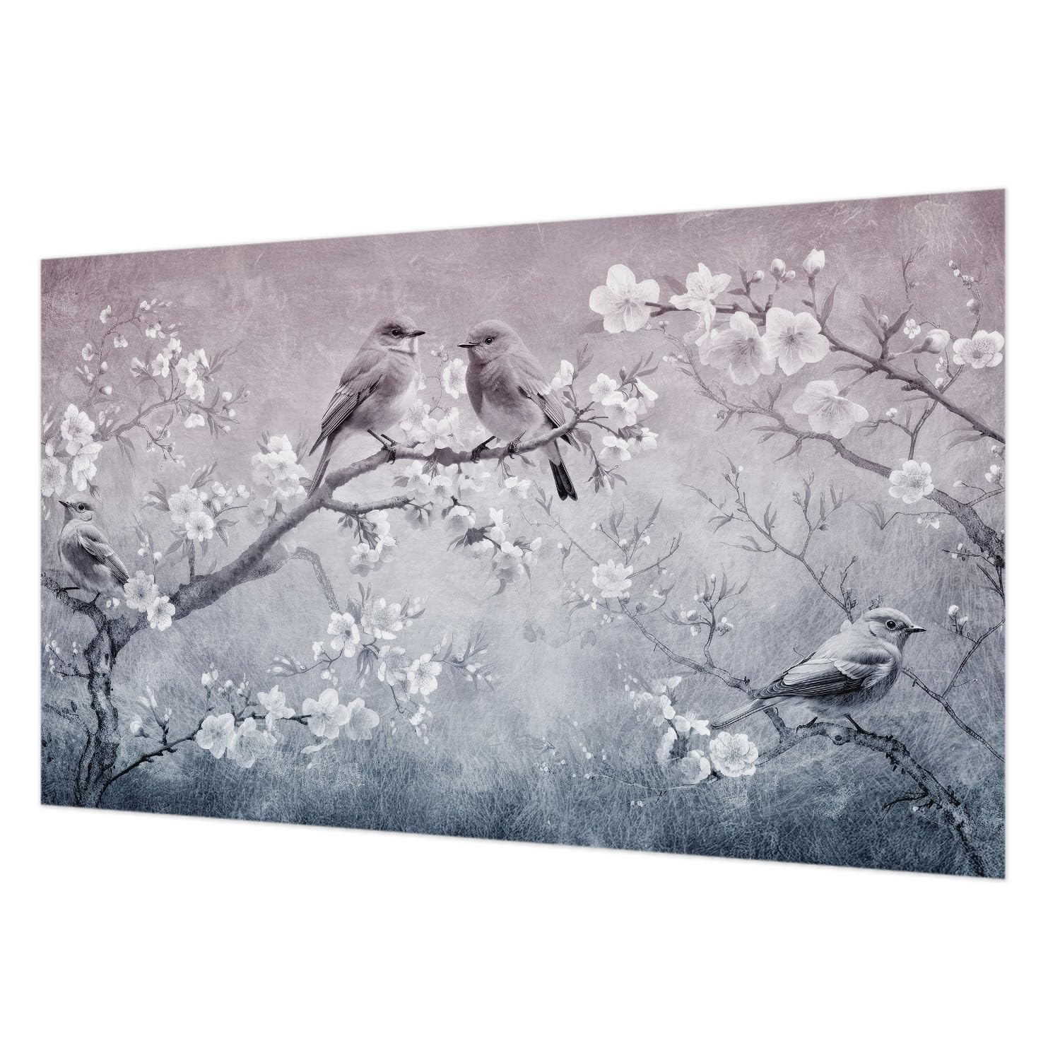 Papier Peint Intissé 416x254 cm Tulup avec Colle Incluse pour Salon