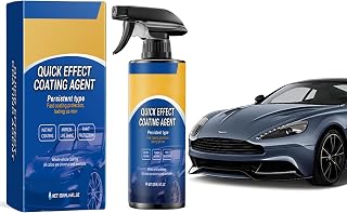 Car Coating Spray, Quick Effect Car Wax & Polishing Agent, Water-Repellent, Scratch-Resistant, UV Protection, Easy to Use, 120ml for Cars, Motorcycles, and Trucks
