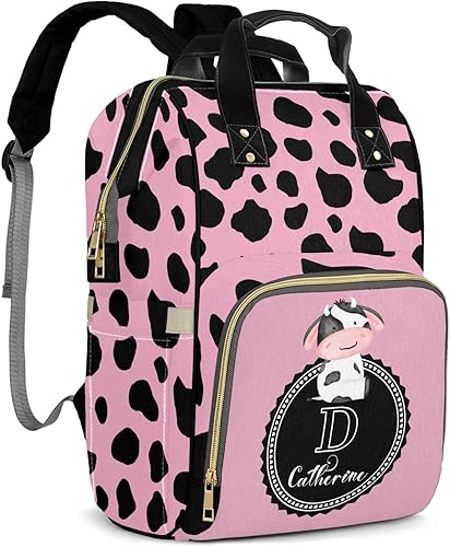 zaaprintblanket Mochila divertida de encargo del bolso de pañales de los animales de la granja para el regalo de, Muilti 7, Mochilas Daypack