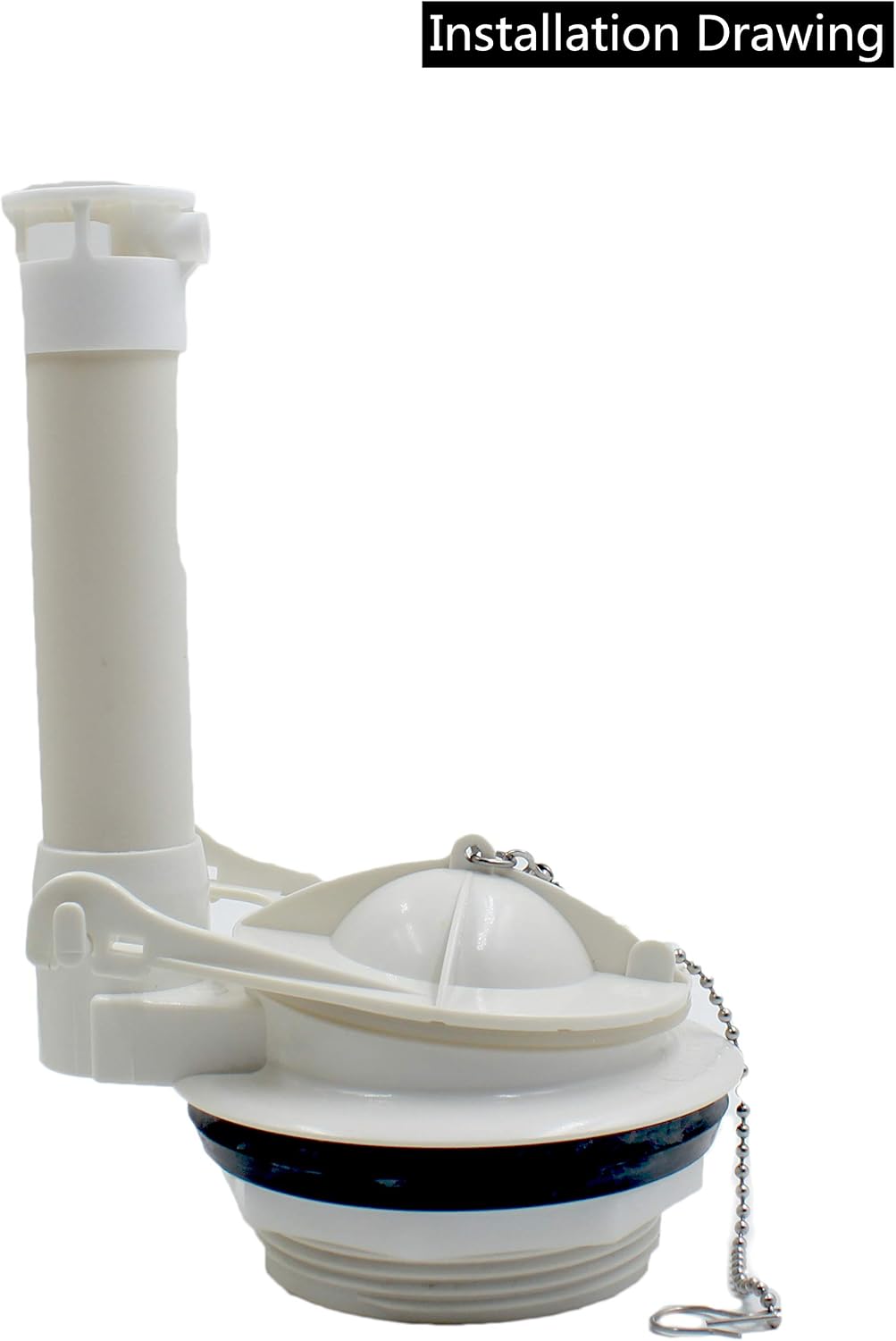 Toilet Flapper 3-Inch with Float Replacement Kit Compatible with American Standard 738920-0070A - 2 Pack | Toilet Flapper Replacement Kit fits 738942-1000A and 738942-100-0070A flush valves