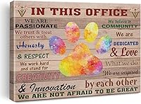 Vista 1 de Arte veterinario motivacional para decoración de pared en esta oficina veterinaria citas lienzo impresión granja marco pintura para veterinario