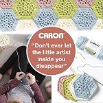 Caron Simply Soft Party Fuchsia Sparkle Yarn - 3 Pack of 85g/3oz - Acrylic - 4 Medium (Worsted) - 164 Yards - Knitting/Crochet