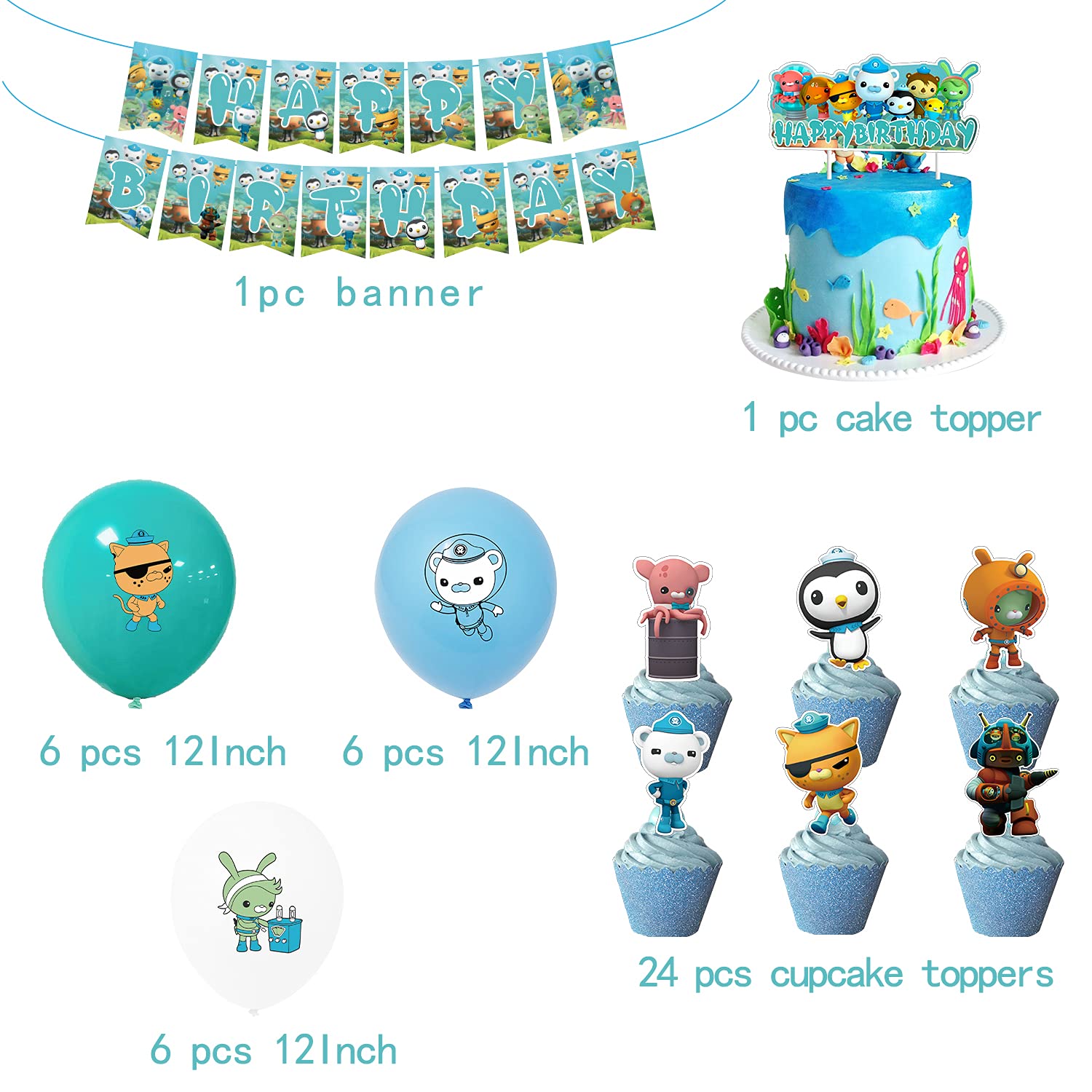 Buy The Octonauts Birthday Party Supplies Suit,The Octonauts Theme