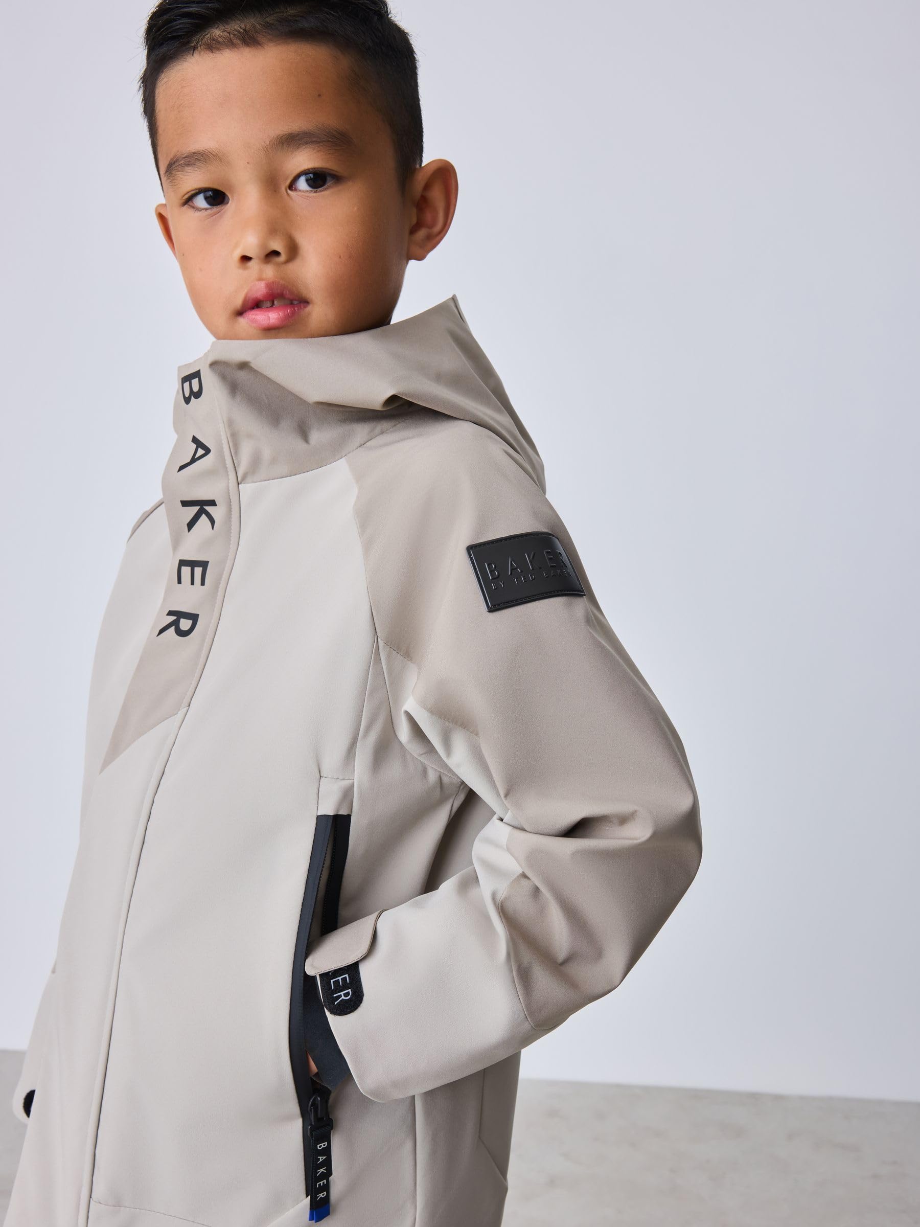 Niños Abrigo con bloques de color impermeable