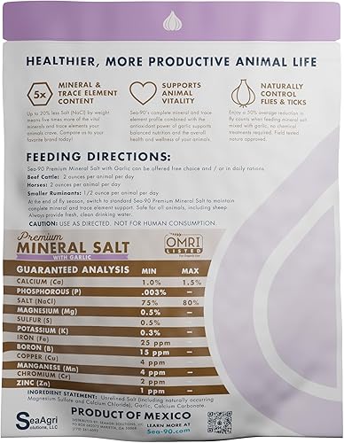 Miniatura 8 de Sea-90 Sal mineral premium, bolsa de 5 libras