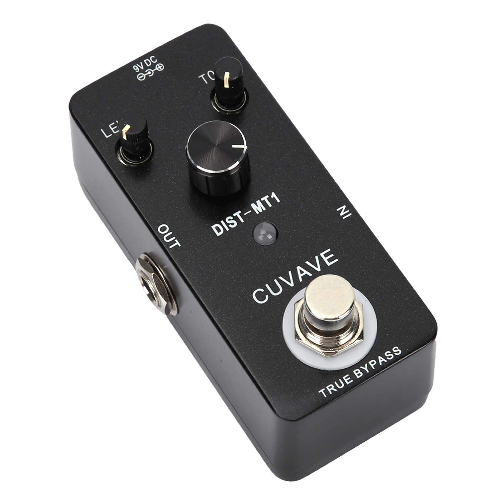 Pedale effetto per chitarra, suono e distorto pulito Feedback dinamico Basso consumo energetico Pedale per chitarra per suonare una varietà di brani in stile metal per la musica