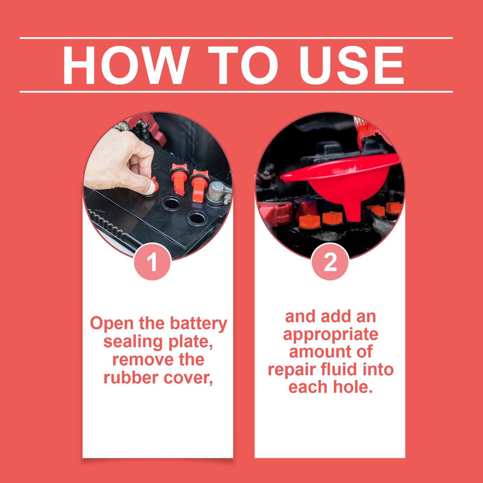 Solución Ácida De Batería - Líquido Reparador De Batería De 100 Ml | Electrolito De Bateríaa Agua Desionizada Destilada Liquide De Réparation De Batterie Pour Batterie — view 5