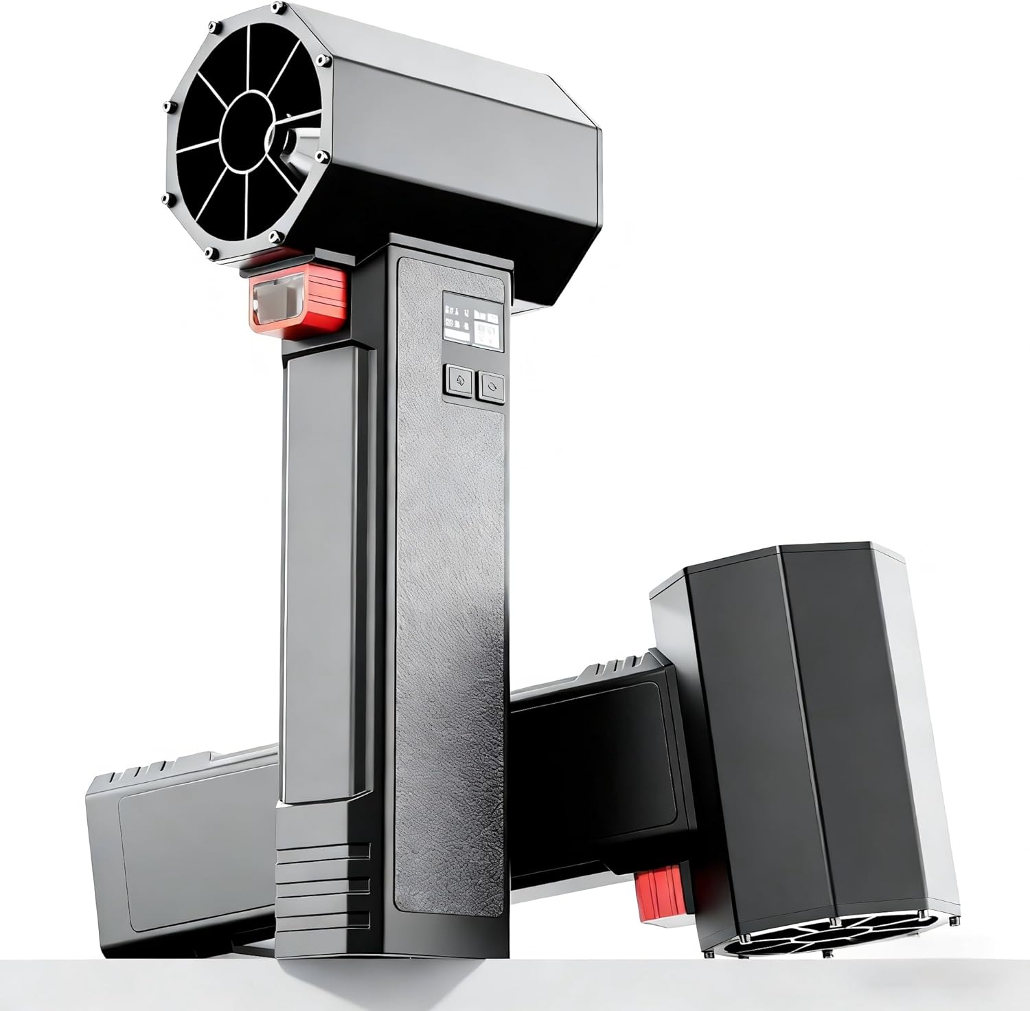 Oversize Turbo Dryer Blower for Car, 220MPH/420CFM Portable Cordless Leaf Blower, Maximum Power 750W & 3.5 LB Thrust for Patio Cleaning, Lawn Careand Car Drying (Carbon Black)