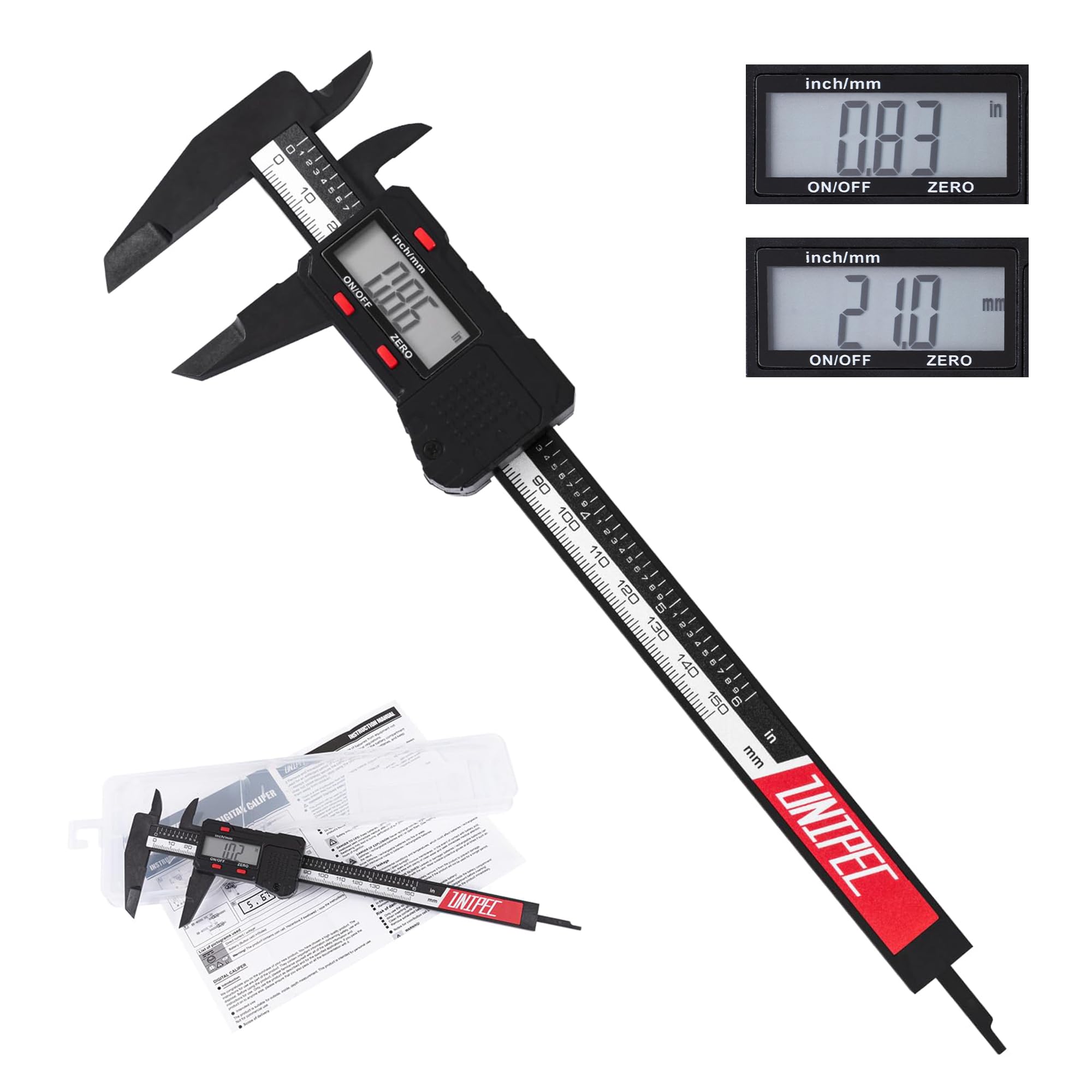 Digital Calipers - 6 Inch Precision Measurement -1