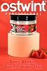 Ostwint Face and Body Exfoliating Scrub Strawberries 300ml, Skin Cleansing, Smoothing, Circulation Accelerator
