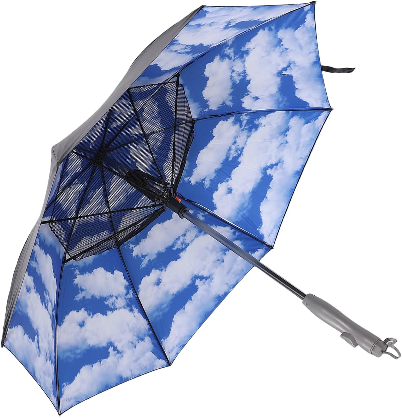 Alomejor Spray Fan for Solar Rain Screen 3 Folding Sheets of Electrical Recharging for Beach Trips, Cooling Device for Outdoor Activities (#5)