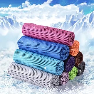 Mesh Sports Towel Pack Polyester Gym Fitness Towels for Adult (Deep Grey) deal from Amazon