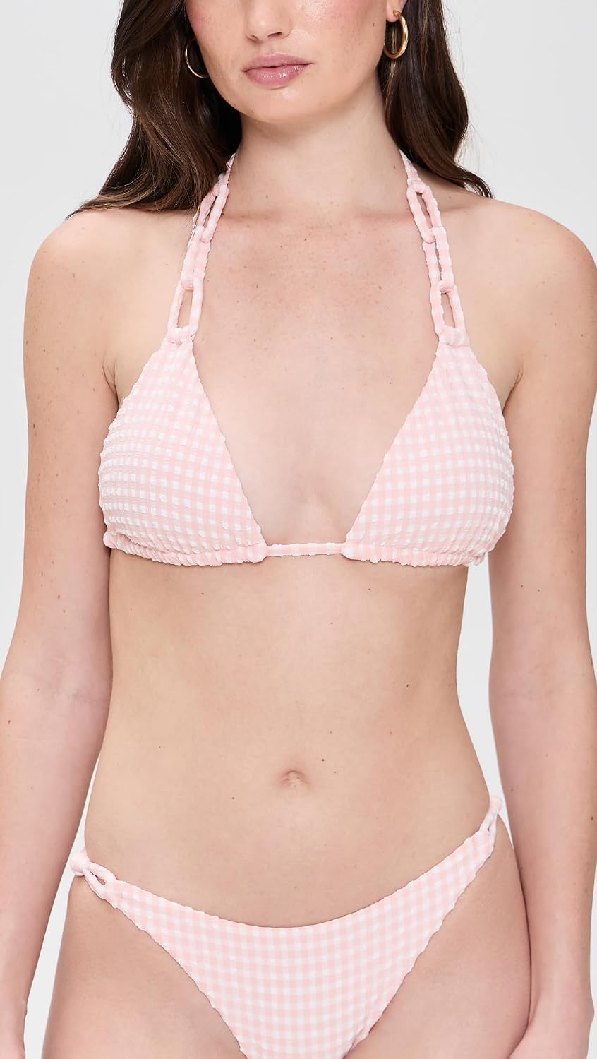 PQ Swim Women's Loop Triangle Bikini Top