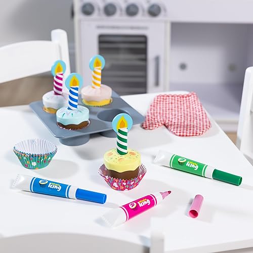 Miniatura 10 de Juego Mellisa  Doug de elementos de madera para hornear y decorar cupcakes