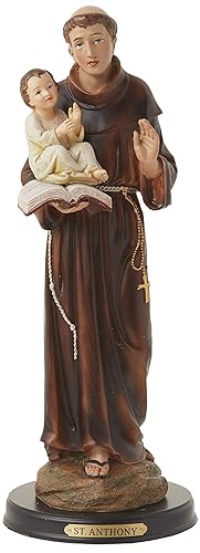 George S. Chen importazioni Saint Anthony Holy Figurine Religious Statue