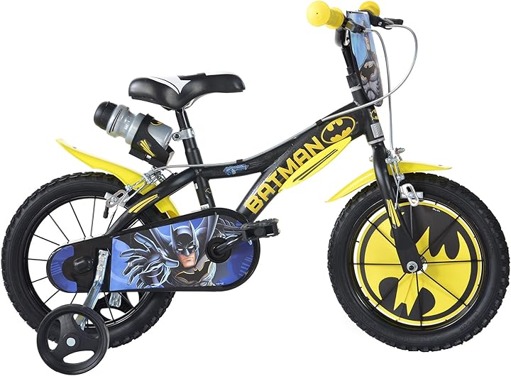 Dino bikes Bicicletta batman per bambini con rotelle 616-BT