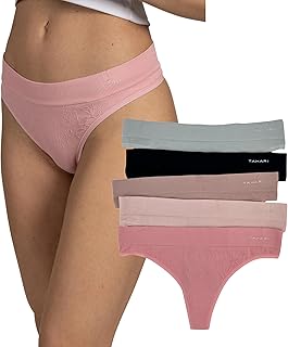 Women's 5-Pack Seamless Thong Underwear