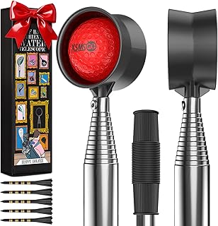 9Ft/12Ft Telescopic Stainless Steel Golf Ball Retriever for Water, High Durability Double Sided Golf