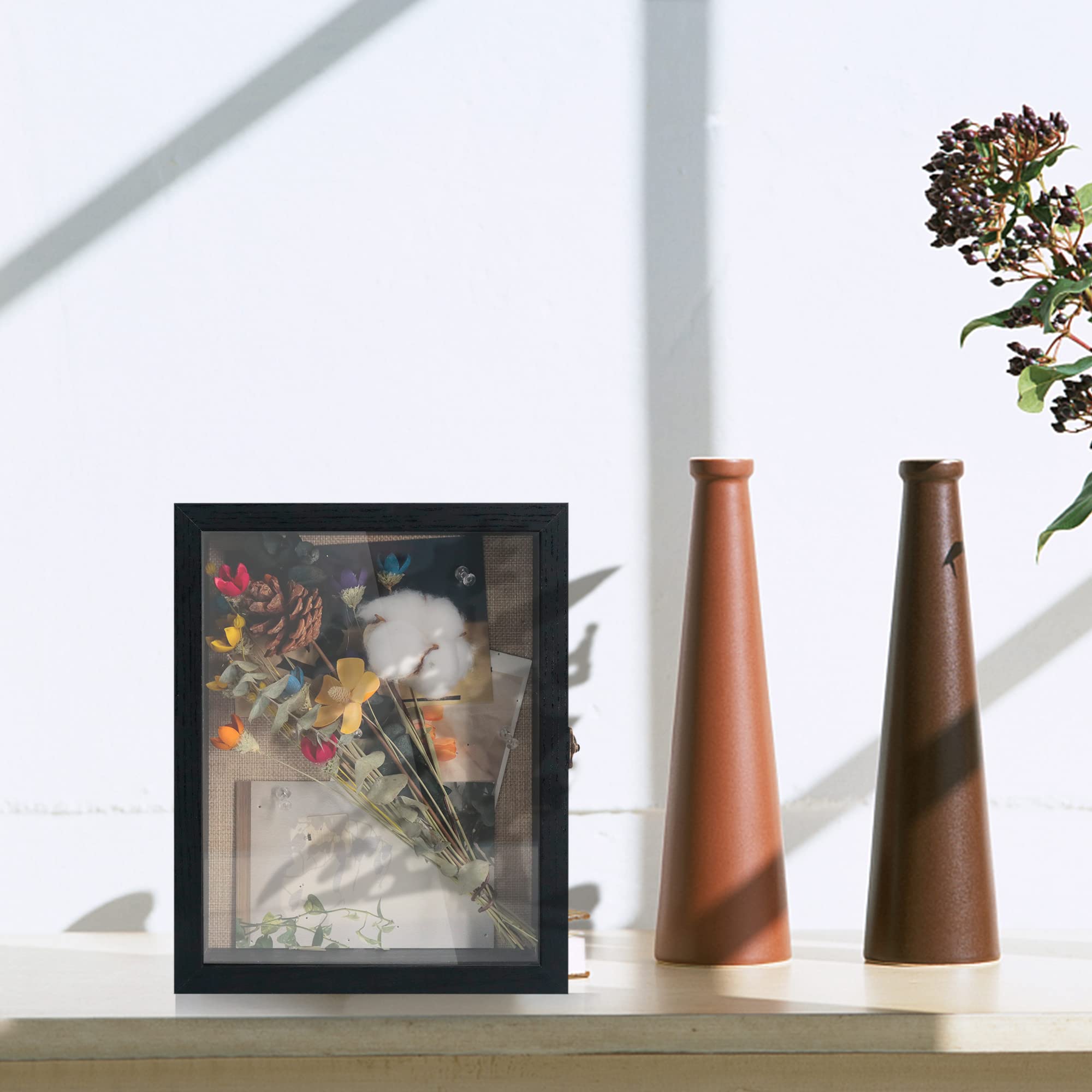 GraduationMall 3D Bilderrahmen 43x53cm - Schattenbox Für Abschluss Erinnerungen