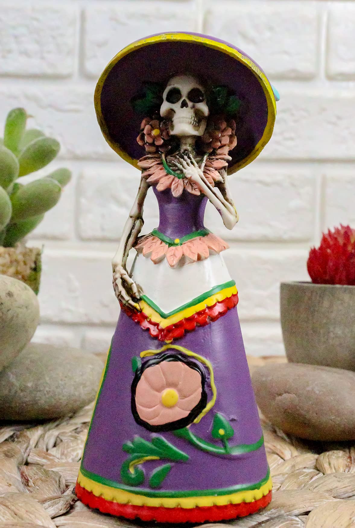 Amazon.com: Ebros Gift Day of The Dead DOD Skeleton Lady Rosa with