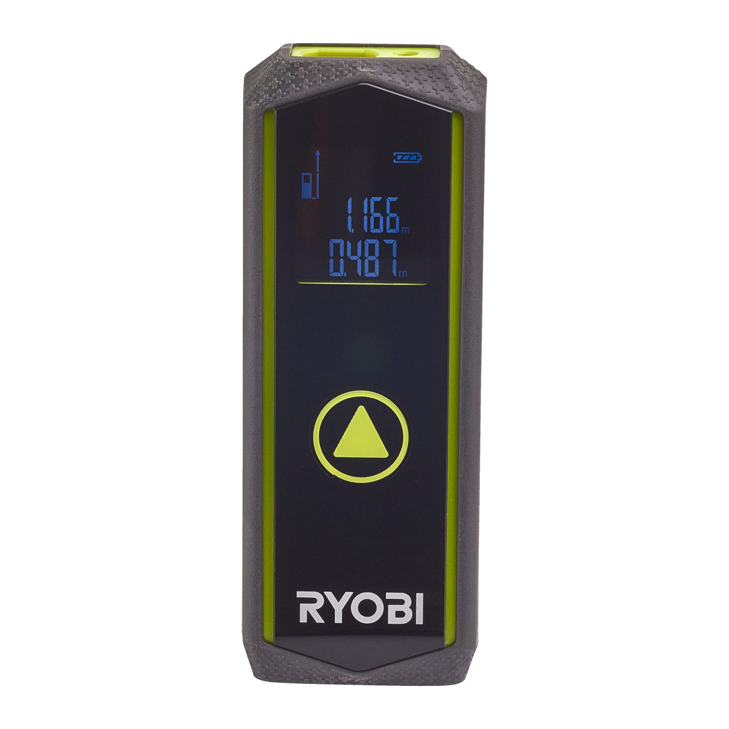 Ryobi RBLDM20, Distanziometro Laser, Compatto e Tascabile, con Indicatore di Stato di Carica