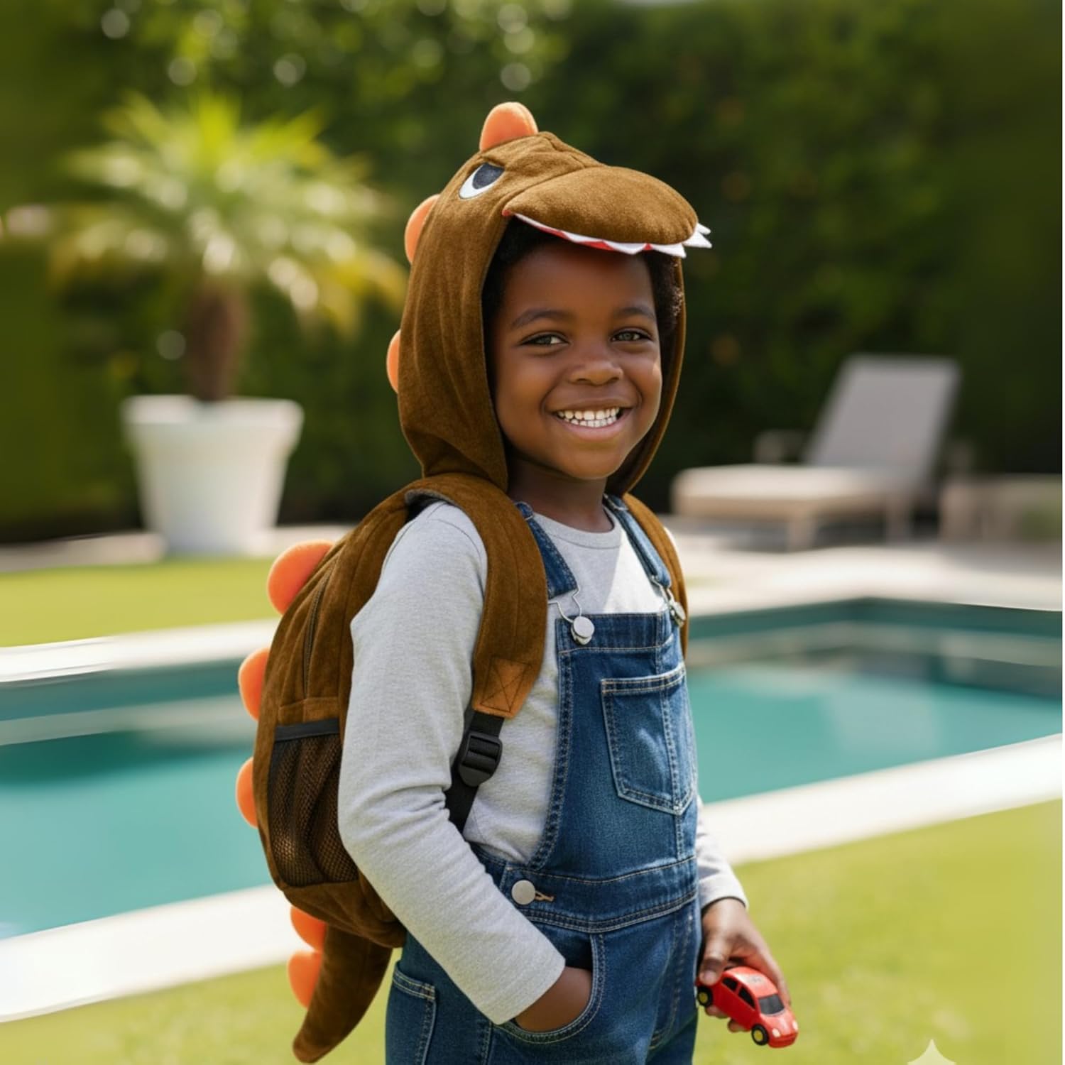 Mochila Infantil com Capuz de Dinossauro J’PRIB – Macia e Confortável Alças Ajustáveis Zíper em promoção! Veja a oferta e mais achadinhos de Mochilas escolares 2 Hoje é o melhor dia para comprar Mochila Infantil com Capuz de Dinossauro J’PRIB – Macia e Confortável Alças Ajustáveis Zíper com aquele preço maroto! Promoção! Aproveite a oferta! 2