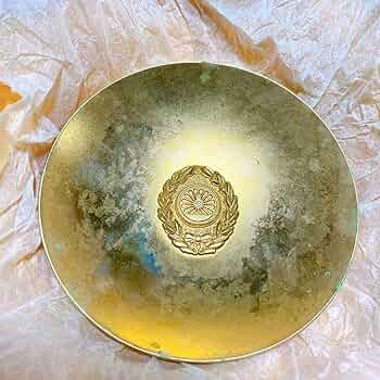 Amazon.co.jp: 国鉄 効績章受賞 記念品 24k GP 金杯 レア