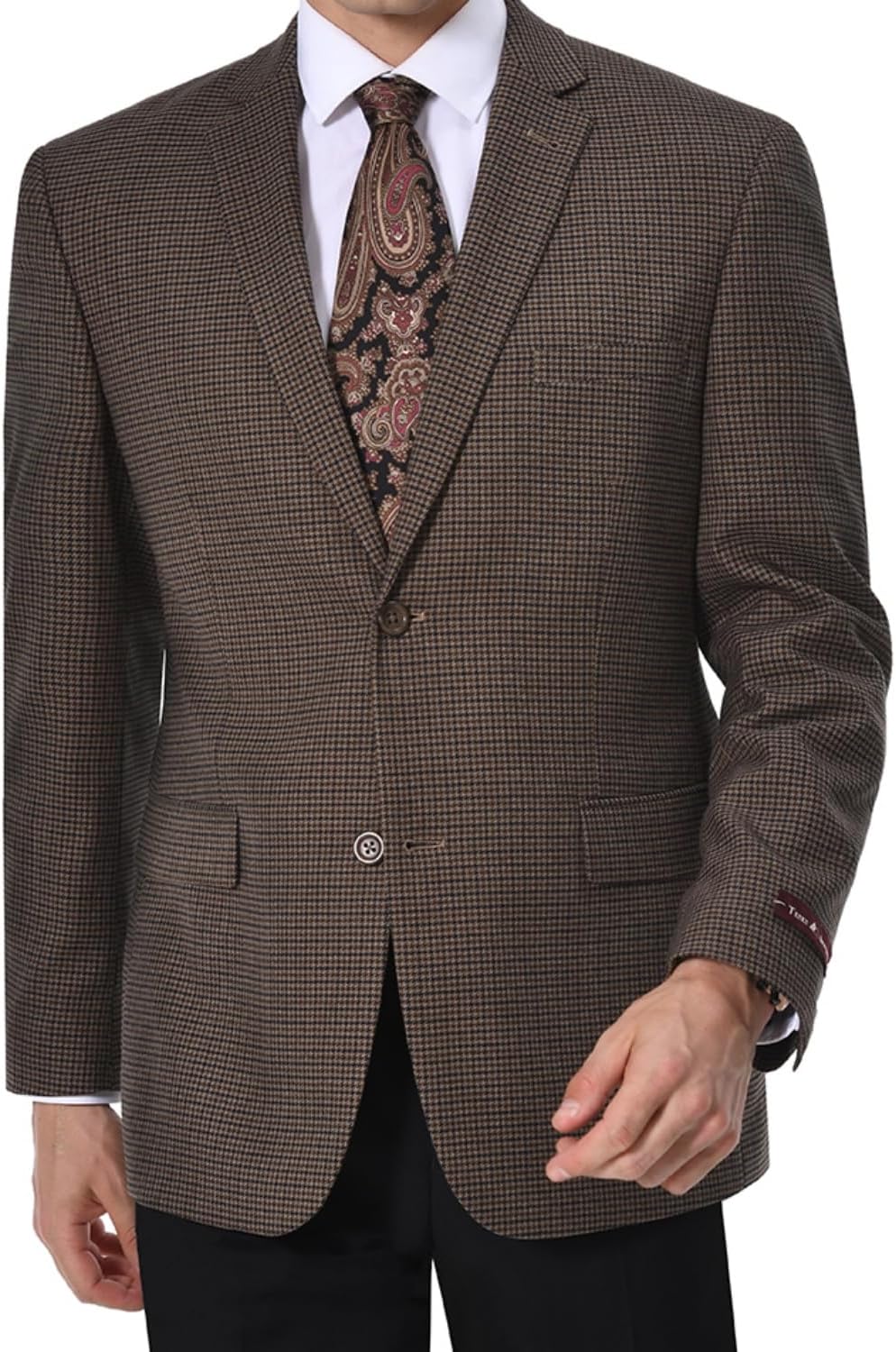 AMY ZHU Men's Sport Coat Stylish Classic Fit Casual Blazer 2 Button Lightweight Sports Jacket for Daily Wear - Image 2