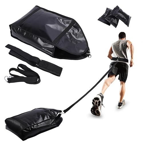 Adjustable Weight Sled Trainer Sandbag Sled Trainer with 3 Weight