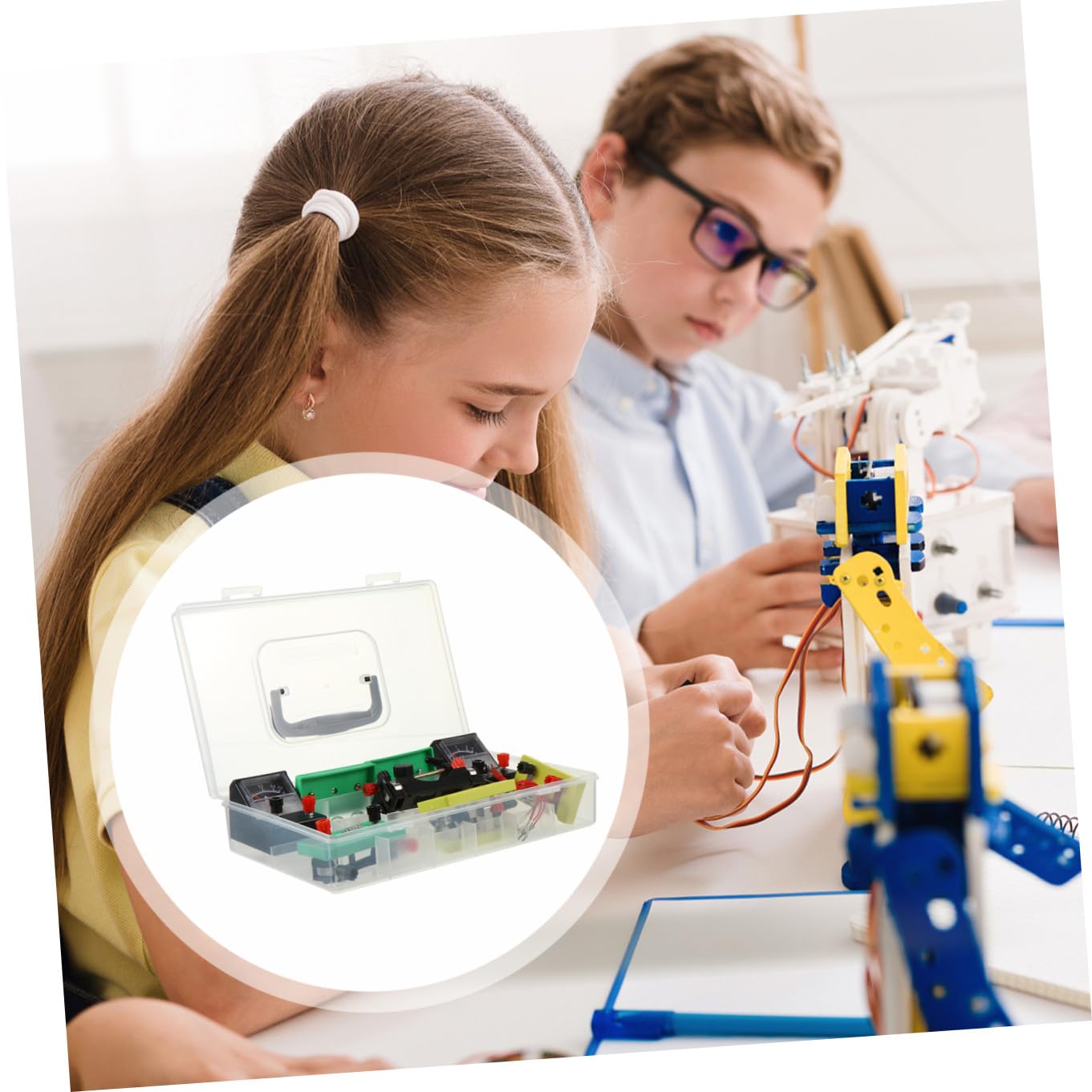 Kit de Aprendizaje de Electricidad Caja Eléctrica para Secundaria