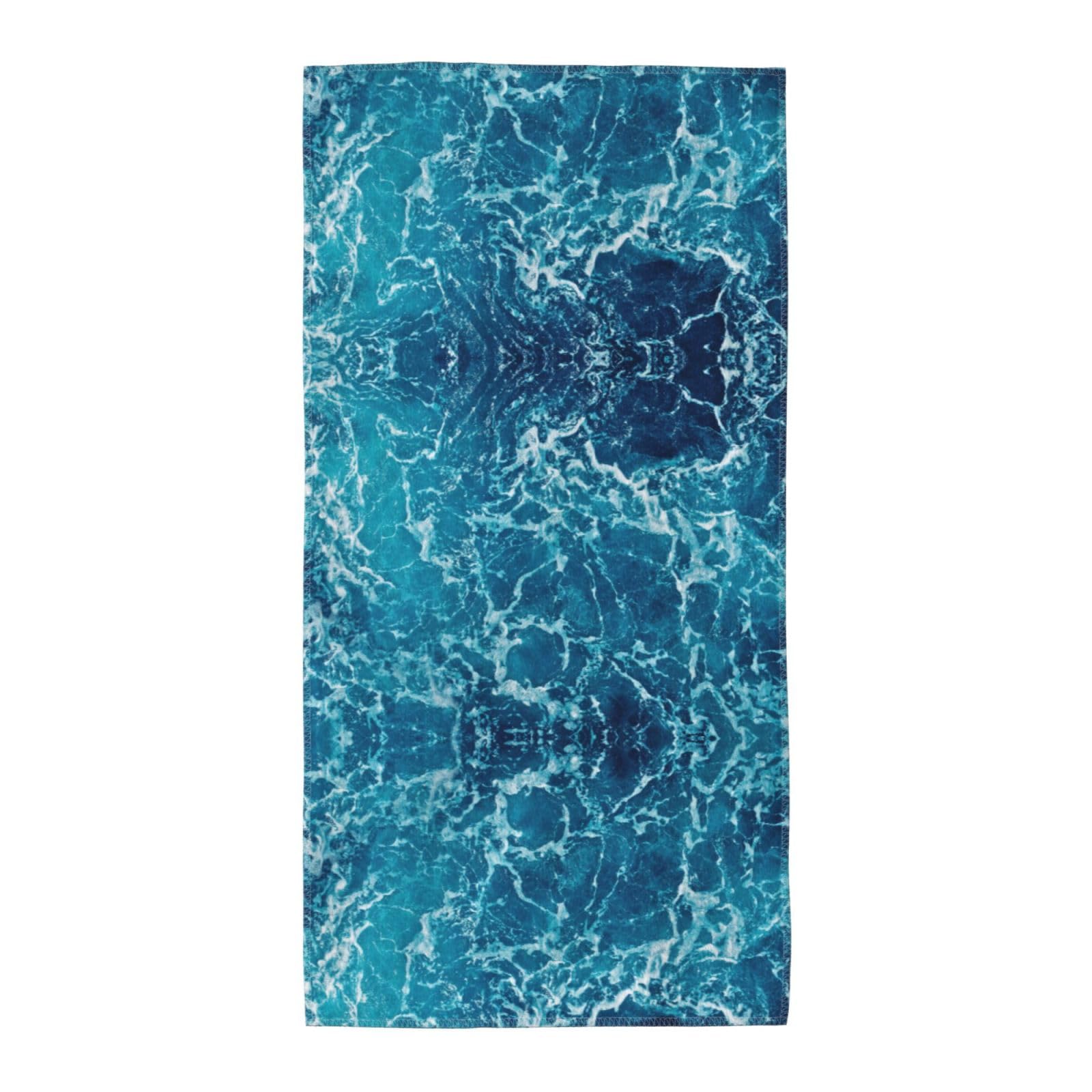 WYCZHY Tropical Ocean Beach Theme Printed Quick Dry Beach Towel For Camping Travel Vacation