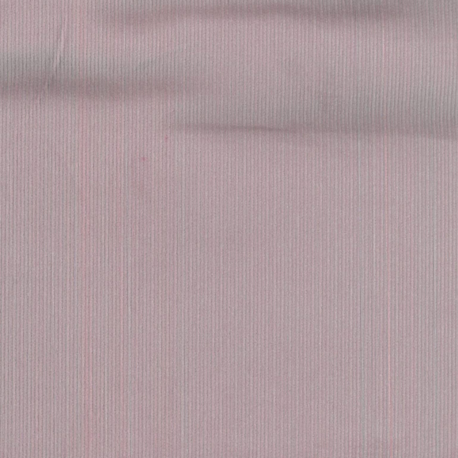 Needle Cord Corduroy Fabric 60" Wide 14 Colours Available Soft Premium Material | The Fabric Guys (Dusky Pink)
