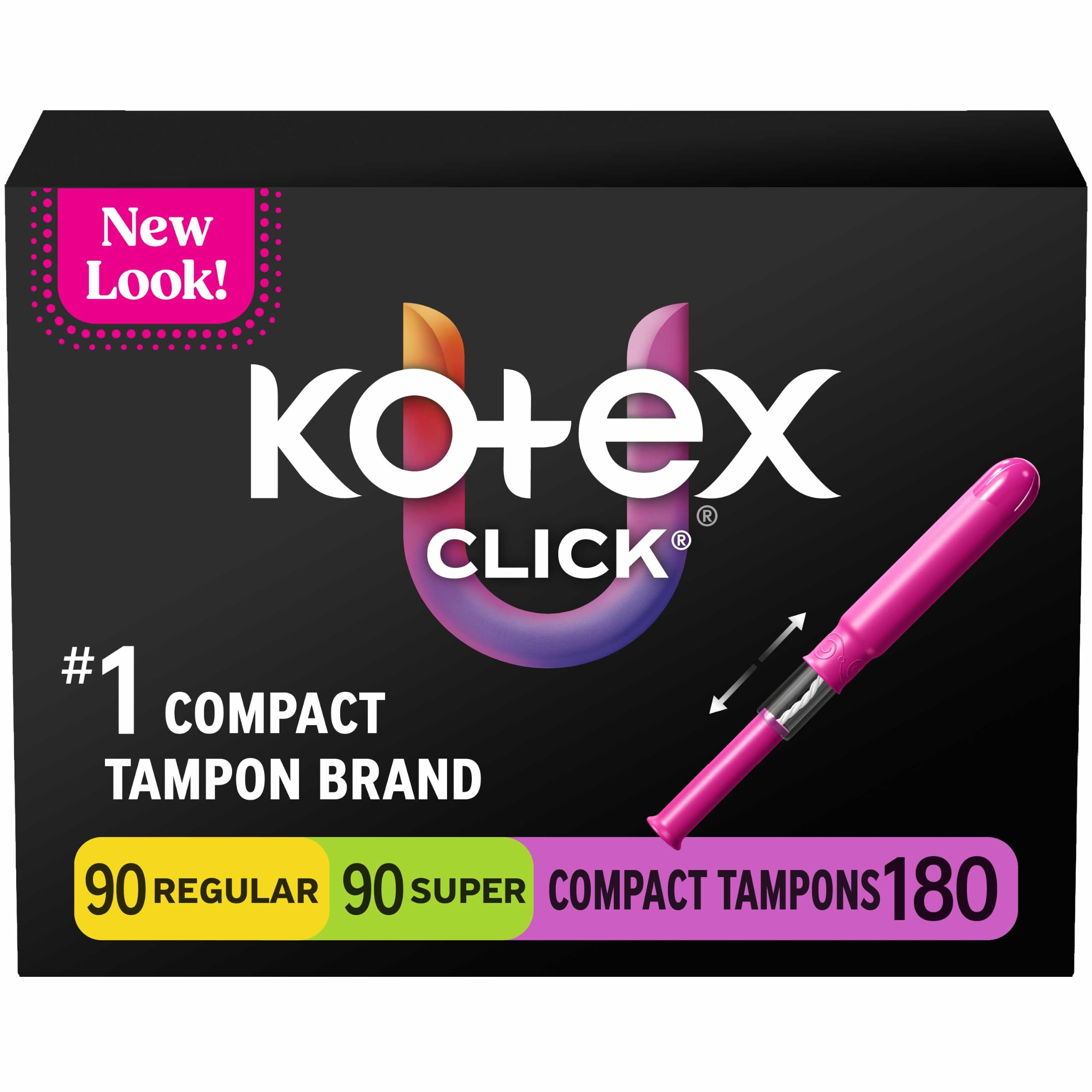 Rica vine U by Kotex Click Tampons Compact