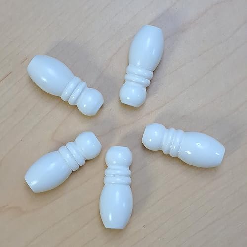 Vista 13 de Borla de madera (pecana, forma de campana) Pecan,Blanco,Nogal,https:/ www.Yaxa/dp/undefined