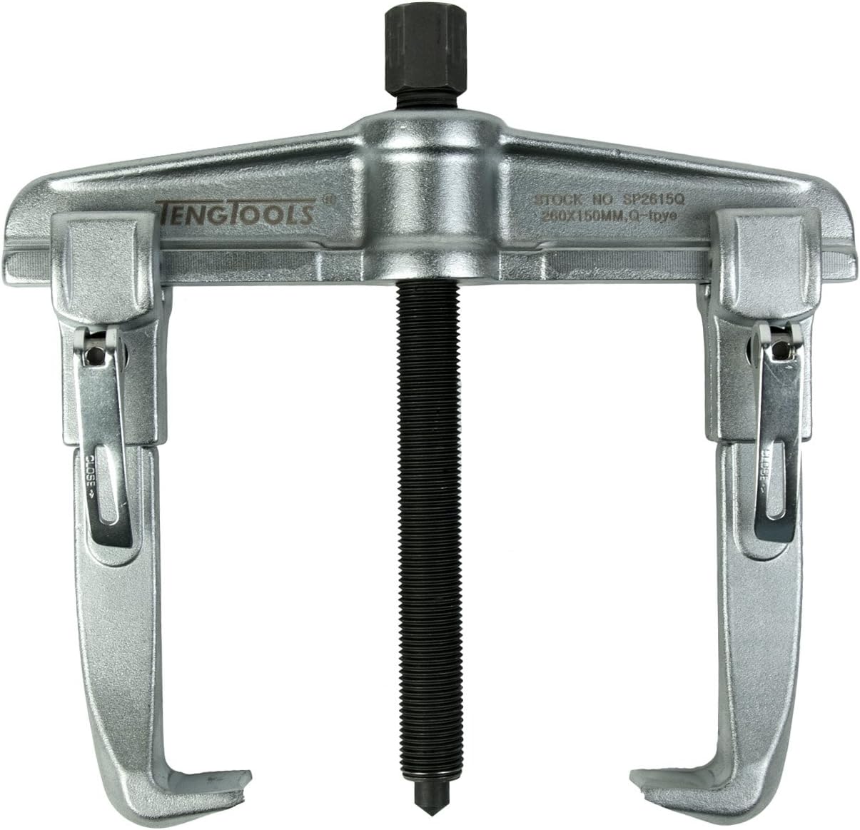 Teng Tools 2 Arm Quick Action Internal/External Puller -Gear Removal Tool - SP1810Q Silver, Internal 130mm External 170mm Depth 97mm