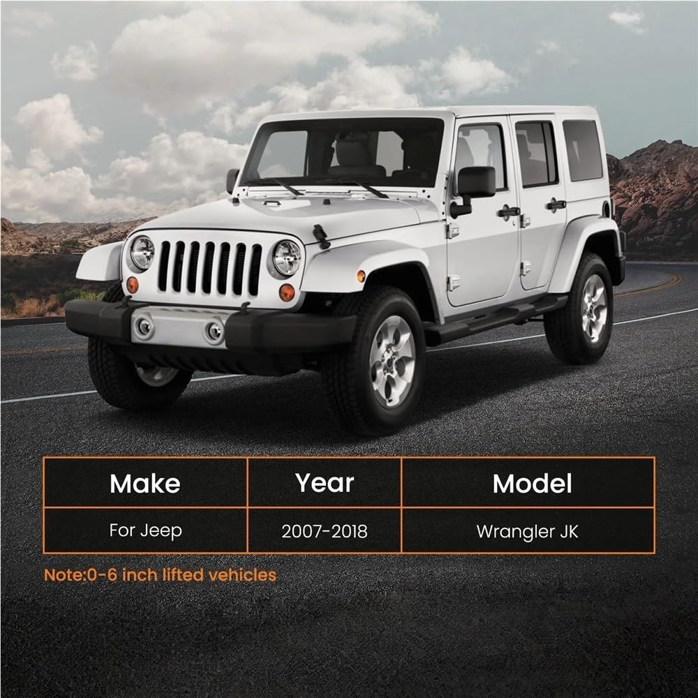 2 sztuk/zestaw przedni tylny regulowany drążek Panhard 0 "-6" kompatybilny z Jeep Wrangler JK 07-2018 3.8L