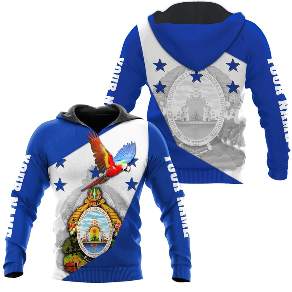 Amazon.com: Vybonz Personalized Honduras APO Hoodie
