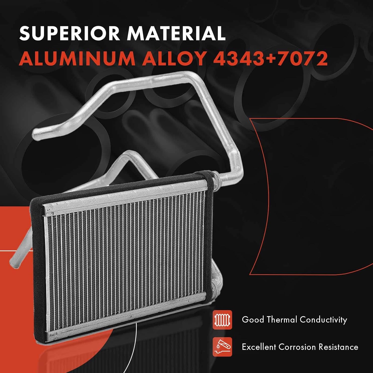 A-Premium HVAC Heater Core Compatible with Honda Civic 2012 2013 2014 2015, Replace# 79115TR3A02