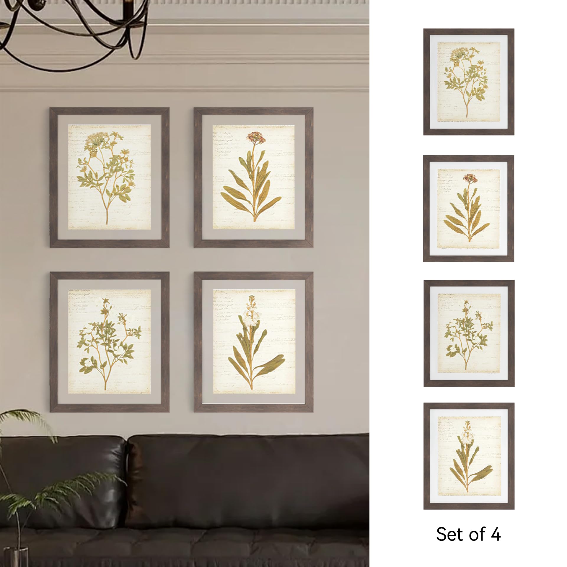Amazon.com: Signature Design by Ashley Dyani 4 Piece Framed
