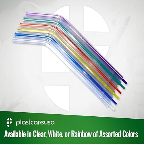 Miniatura 3 de 250 puntas dentales blancas de la jeringa del agua del aire, boquillas disponibles del espray