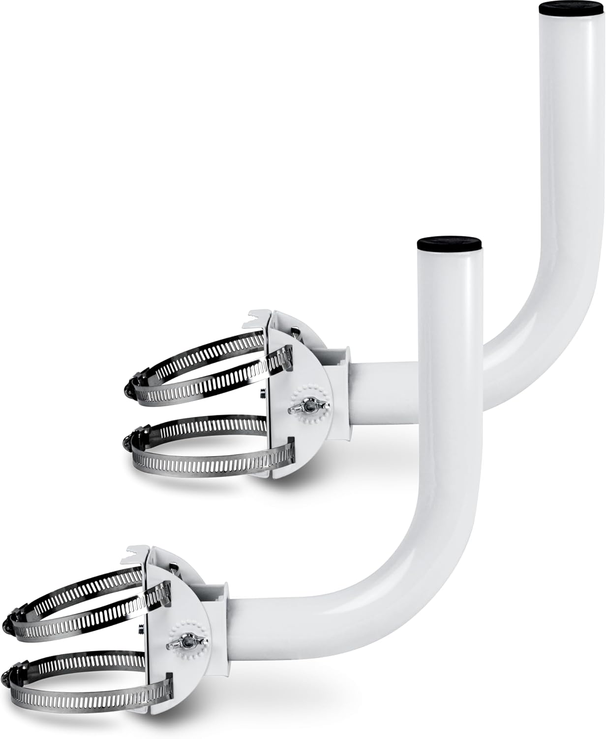 TRENDnet Universal Wall/Pole Mount Bracket 2-Pack, TEW-P012K, Mounting Bracket and Hardware Included, Compatible with Most Wireless Access Points and Surveillance Cameras, Waterproof