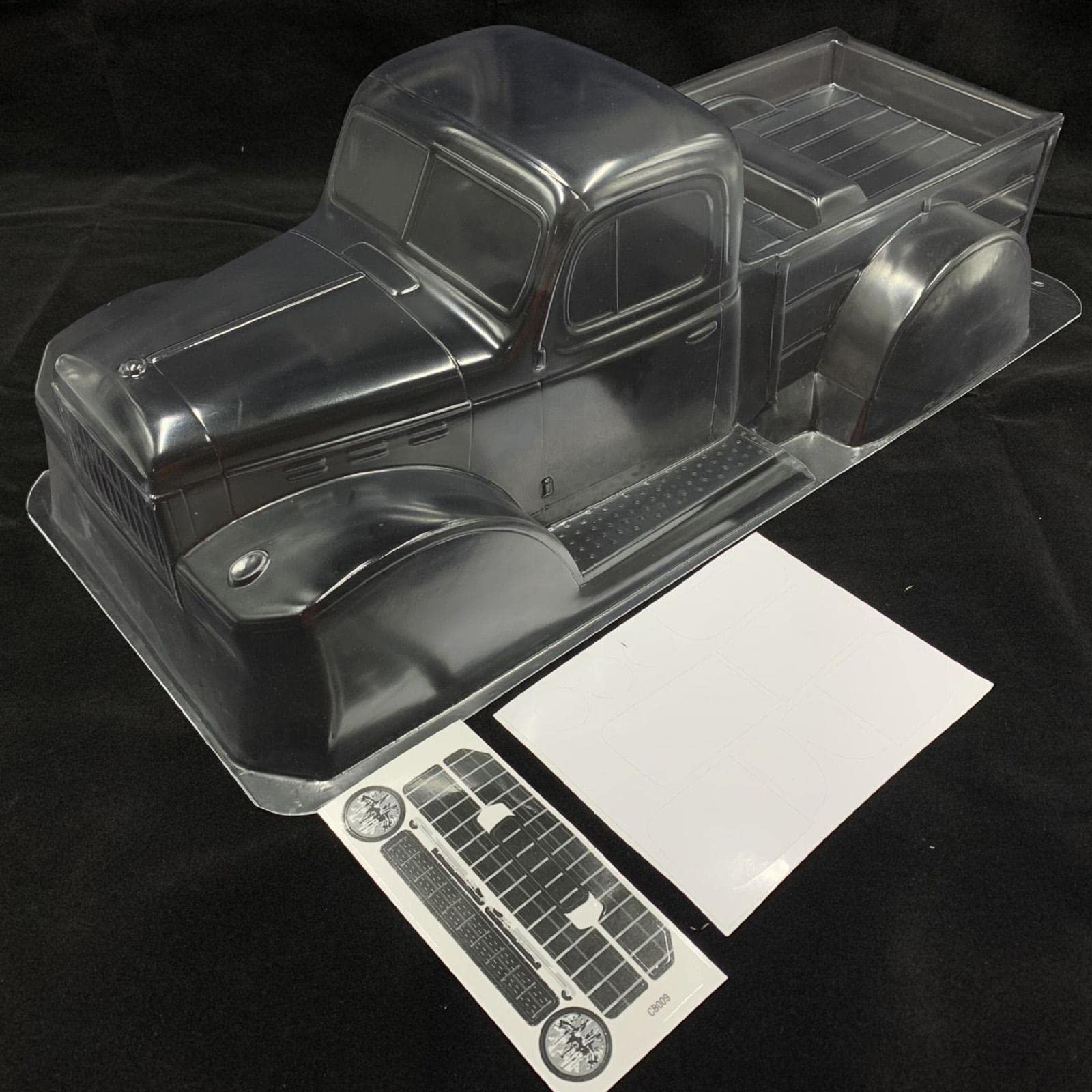 Gralara Carrocería con Distancia Entre Ejes de 313 Mm, Sin Pintar, Transparente, para Coches RC.